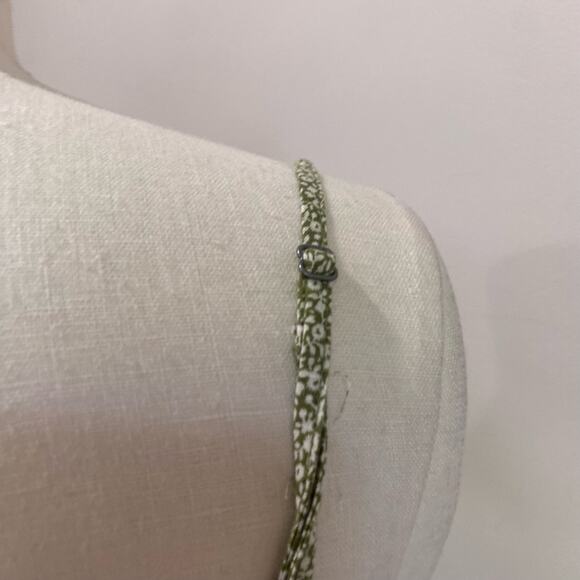 Abercrombie Double Knot Front Cutout Mini Danity Floral Dress Size S - Picture 7 of 11